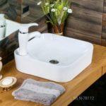 Умывальник фигурный Квадрат(с закругл.углами) 430х430х120 (мебельный) /78112/ Melana