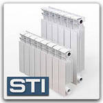 Радиатор алюминиевый STI 350*80* 8