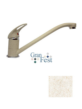 Смеситель для кухни GF /3321/ бежевый QUARZ