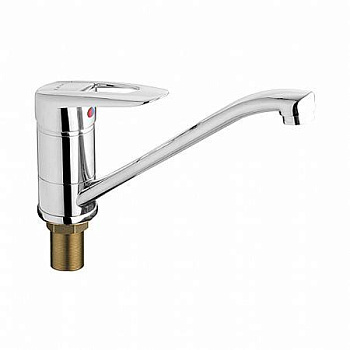 Смеситель для кухни LEDEME одноруч. (4907) латунь, гайка, d40