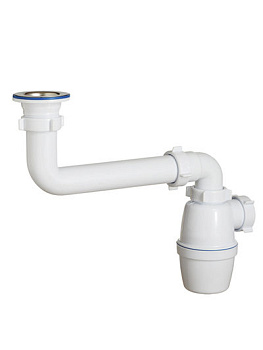 Сифон  1 1/2*40 со смещенным изливом Орио (k4003)