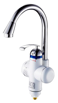 Смеситель для кухни POTATO с водонагревателем (0055) 3кВт, гайка