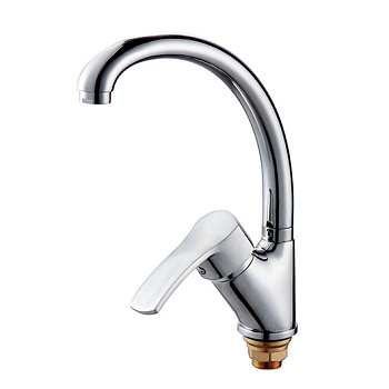 Смеситель для кухни Казань одноруч.бок. (4061113) латунь, гайка, d40