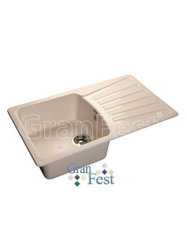 Мойка GRANFEST STANDART 850*495, белый /GF-S850КL/ 