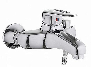 Смеситель для ванны LEDEME одноруч. (3207) латунь, d40,  кор.нос