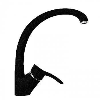 Смеситель для кухни MIXLINE одноруч. (ML-GS01 344) бок. ультра-черн.