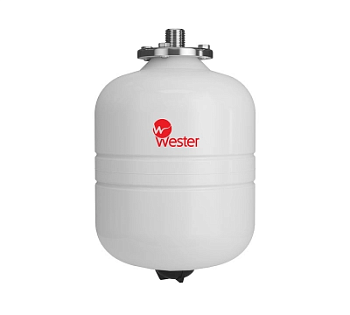 Расширительный  бак Wester Premium WDV  8л для ГВС и гелиосистемы /белый/
