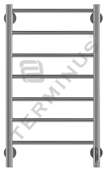 П/сушитель электрический 400*750 нерж. лестн Аврора Terminus(П7)