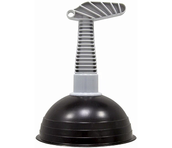 Вантуз (Д120мм) с пластмассовой ручкой конусный (с21128)