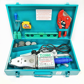 Набор для сварки труб (без насадок) CANDAN CM-03 ONLY (750+750Вт)