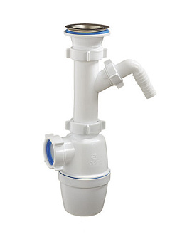 Сифон  1 1/2*40 с отводом Орио (4005)