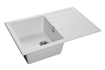 Мойка GRANFEST QUADRO 780*500, иней /GF-Q780L/