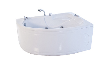 Ванна акриловая (1500* 100*625) Кайли левая (каркас,обвязка,экран)