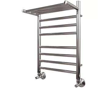 П/сушитель нерж. Лестница   400х800 Point Альфа с полкой PN05148SP П11