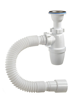 Сифон  1 1/2*40 с гибк трубой 40*50 Орио (32019)