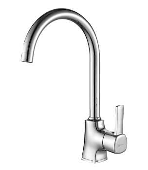 Смеситель для кухни LEMARK одноруч. (LM0505C) бок. латунь, гайка, d35