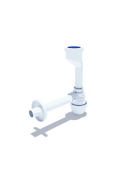 Сифон для писсуара d40 прямая труба АНИ (U0104)