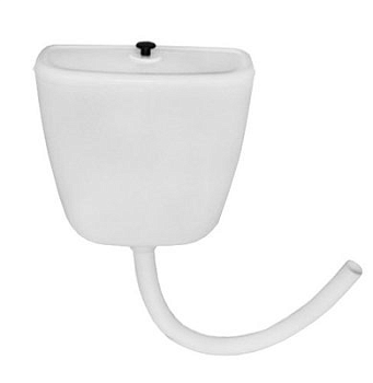 Бачок пластиковый верхний с армат.+гофра d40 L-2м г.Киров (с52647)