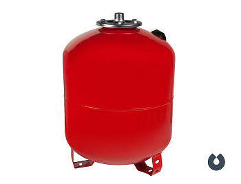 Расширительный бак  80 литров (верт) 1" /красн./ UNIPUMP