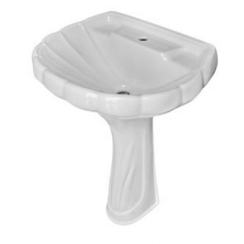 Умывальник +пьедестал Sanita "Ромашка" (600*450) 1-отв.