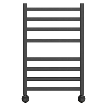 П/сушитель нерж. Лестница   500х800 Point Меркурий черный PN83158B П8