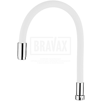 Гусак  для кухни гибкий силиконовый (L7503-3) белый