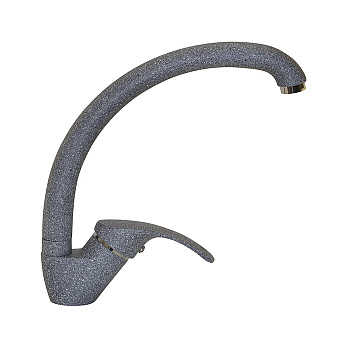 Смеситель для кухни MIXLINE одноруч. (ML-GS02 309) бок. темно-сер. (РАСПРОДАЖА)