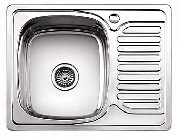 Мойка нержавеющая  63*50*0,8*18!!!!!  (L96350) (P85063)