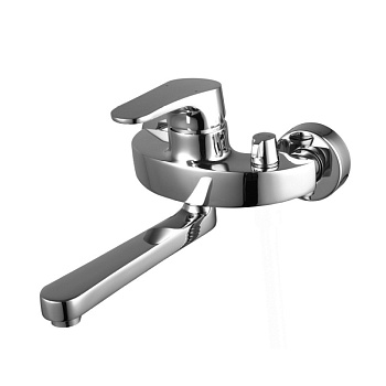 Смеситель для ванны LEMARK одноруч. (LM4314C) латунь, d35, L17,5см