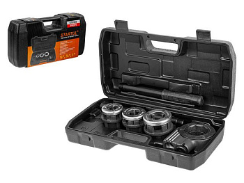 Набор клуппов с трещеткой 1/2",3/4",1" (ST9322)