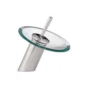 Смеситель для умывальника LEDEME одноруч. (1055-2) водопад латунь,d40 