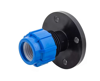 Фланцевое соединение ПЭ 90*3