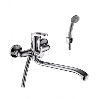 Смеситель для ванны ROSSINKA одноруч. (B35-34) латунь, d35,S35см. 