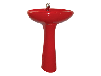 Умывальник +пьедестал Ст.Оскол Ардо (550) 1-отв. красный