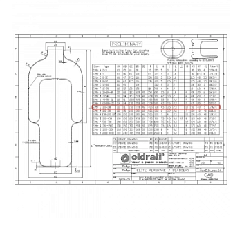 Мембрана для бака 100л. с горловиной 89 мм Wester (проходная)