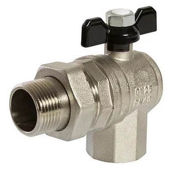 Кран шаровый   1"  американка угловой RT OPTIMAL