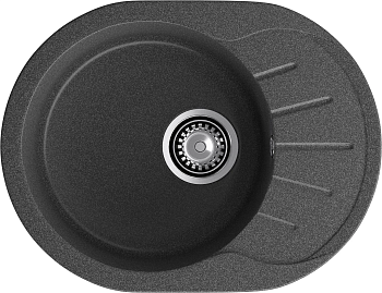 Мойка GRANFEST RONDO 580*450, графит /GF-R580L/ 