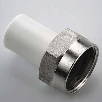 Бурт ПП  25х1 с накидной гайкой (Контур)