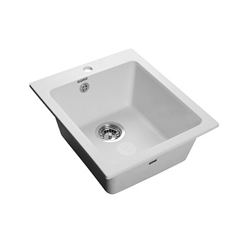 Мойка GRANFEST PRACTIC 430*510, белый /GF-P505/