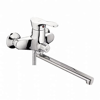 Смеситель для ванны LEDEME одноруч. (2201) латунь, d40