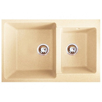 Мойка GRANFEST PRACTIC 780*510, бежевая /GF-P780K/