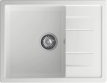 Мойка GRANFEST QUADRO 650*500, иней /GF-Q650L/