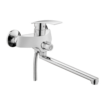 Смеситель для ванны LEDEME одноруч. (2270) латунь, d40, L30см.