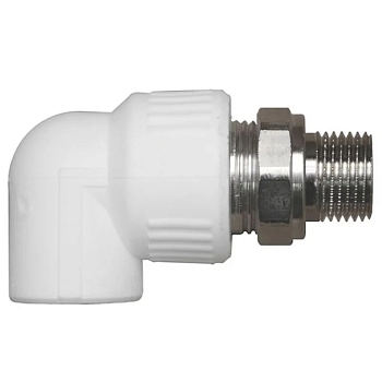 Угольник ПП с американкой 20х1/2 для радиатора (VALFEX) (25)