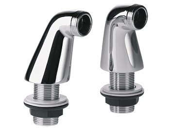 Угольники крепления смесителя на борт ванны (L77) пара