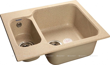 Мойка GRANFEST STANDART 615*500, песочный /GF-S615K/