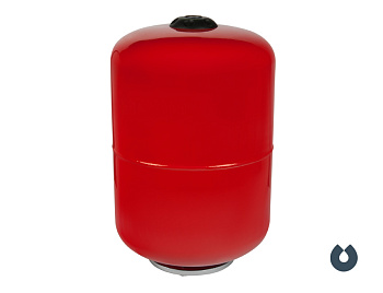 Расширительный бак  12 литров (верт) 1" /красн./ UNIPUMP