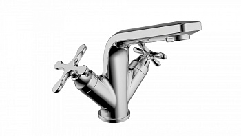 Смеситель для умывальника ARGO 2руч. (PLATO 042N) крест,латунь, 1/2 кер.