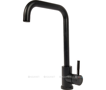 Смеситель для кухни ARGO одноруч. (SOLID 3508) нерж.сталь, черный, d35