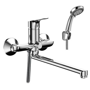 Смеситель для ванны ROSSINKA одноруч. (RS29-33) латунь, d35,L35см.